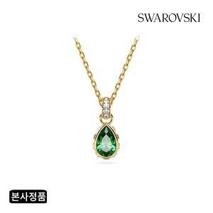 [스와로브스키](강남점)[본사정품/쇼핑백증정] Chroma 그린 골드 톤 목걸이 5648751