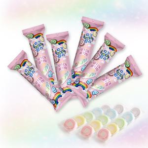 슈가롤리 무지개 솜사탕 마카롱 x 12개(1box) 어린이집 유치원 답례품 생일파티 어린이날 선물