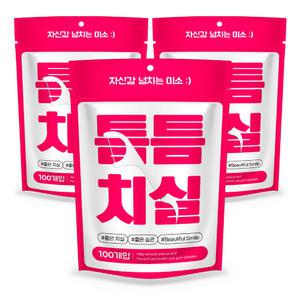 틈틈치실 대용량 일회용 치실 100개입 x 3팩
