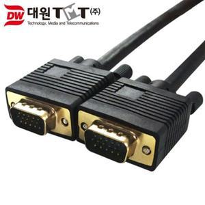대원TMT D-SUB 15핀 VGA(RGB) 케이블 7M 코어(3+4) DW-RGBN-7M