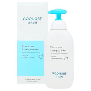 궁중비책 프리뮨 샴푸앤바스 350ml 신생아 유아바디워시 아기샴푸