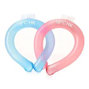 HK쿨링타임아이스밴드/블루,핑크/시원한목/얼음목도리