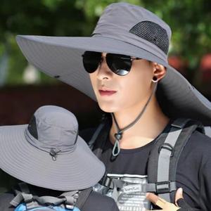 여름 등산모자 챙모자 햇빛차단 자외선차단 창넓은모자 그늘막모자 벙거지모자