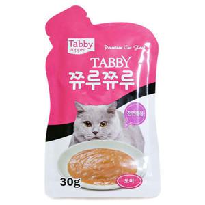 테비 쮸루쮸루 도미 30g x 12p x 4개 묶음