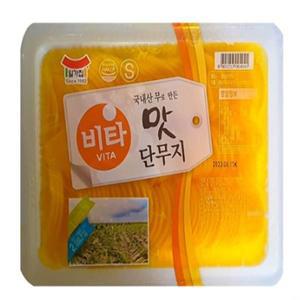 일가집 일미 반달단무지 2.5kg x 4팩 (박스)