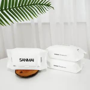 [시치미 쓱] 아기물티슈 40gsm 라이트 캡형 100매 x 10팩