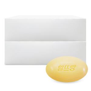 LG생활건강 알뜨랑 비누 옐로우 130g x 20개 차밍 단단한 세수비누 미용 화장 대용량 업소용