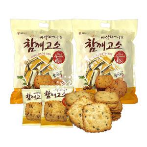 참깨고소 비스킷 (540g/약50봉입) x 2봉 과자 간식 비스켓 쿠키 참깨스틱 고소미 하비스트