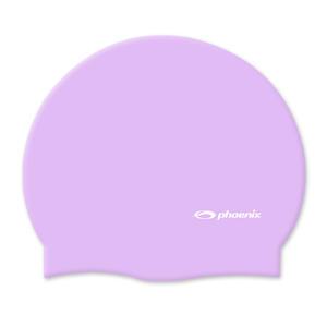 피닉스 PSC-02 실리콘 솔리드 로고 수영모(Violet)