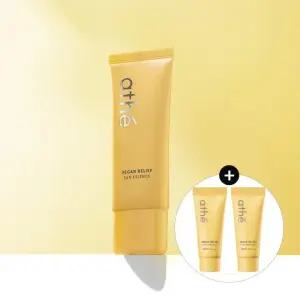 비건 릴리프 백탁없는 선크림 자외선차단제 선에센스 40ml + 20ml*2 (SPF 50+/PA+++