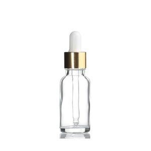 골드 뚜껑 20ml 25개 스포이드 투명 공병 향수용기 불투명용기 드롭병 오일병