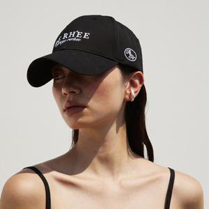 [롯데백화점]리이 LOGO EMBROIDERED COTTON BALL CAP BLACK (RQ2HAP231-0-BK-EMA)