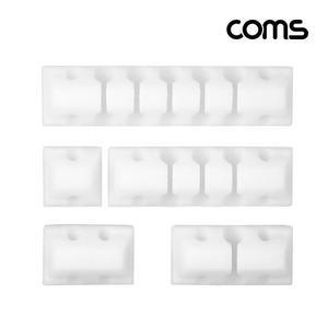 [XBHG3ML0]케이블 오거나이저 White 5pcs 네트워크기타