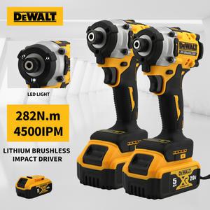 Dewalt 브러시리스 무선 다기능 임팩트 드릴 충전식 전동 공구 282N DCF860 M 하이 토크