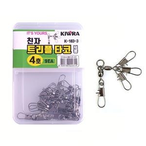 키우라 친자 타코 트리플 인터락 도래 덕용 K-183 한국산 문어 전용 채비