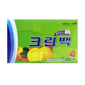 크린 백 17X25X300매 티슈형 투명 비닐 봉지/일회용비닐/일회용봉투/일회용팩/1회용비닐/위생비닐팩/비니루