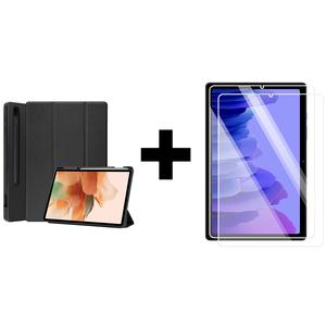 갤럭시탭S10+ 12.4 케이스+강화유리2매 SM-X820N SM-X826N