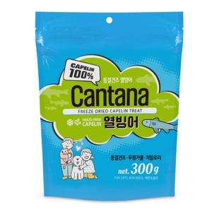 칸타나 동결건조 열빙어 300g