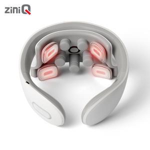 지니큐 저주파 무선온열 진동 목마사지  15단계 목안마기 ZQ-600MB