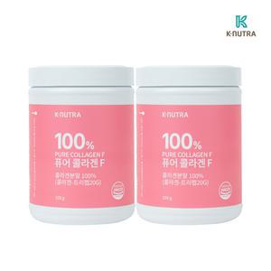 케이뉴트라 퓨어콜라겐F GPH트리펩타이드 피쉬 콜라겐 200g 2통