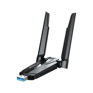 래이판 WiFi 6E 무선랜카드 고성능 듀얼 안테나 트라이밴드 데스크탑 노트북 지원 AX5400AU