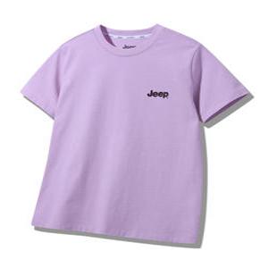 지프  WOMEN  M-Logo 그래픽 반팔 티 (JQ5TSF173LV)