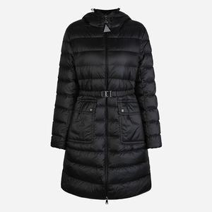 5S 1C00007 597YF 999 세단 여성 후드 롱패딩 블랙
