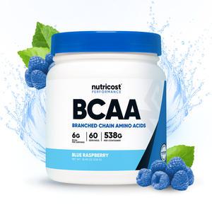 뉴트리코스트 맛있는 BCAA 필수 아미노산 류신 이소류신 발린 헬스보충제 블루라즈베리맛, 60회분