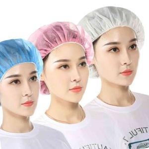 일회용 위생 모자 100매 제빵 급식실 식품공장 작업장 헤어캡 조리모