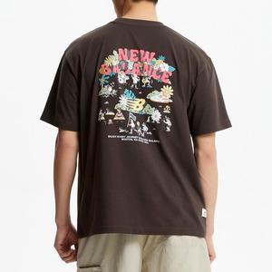 [뉴발란스]NB UNI NB BOY 피크닉 페스티벌 반팔티 (SEMI OVER FIT) NBNEF31613-85