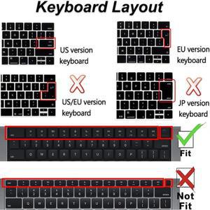 2025 MacBook Air 13.6 M4 A3240 A3113 Pro14 16 M3 A3185 A2991 터치 ID 용 호환 키보드 커버