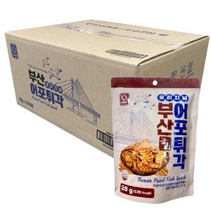 한진식품 부산어포튀각 오리지널 28g 30개