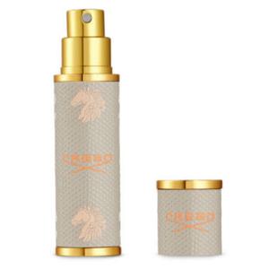 크리드 향수 공병 레더 어토마이저 휴대용 베이지 5ml