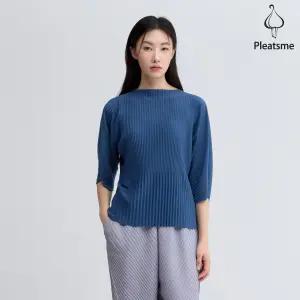 로렌 투 티어드 플리츠 돌먼 티셔츠_EPTSM325015