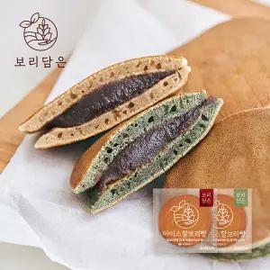보리담은 아이스 찰보리빵 100개 (찰보리빵 60개+쑥 찰보리빵 40개)