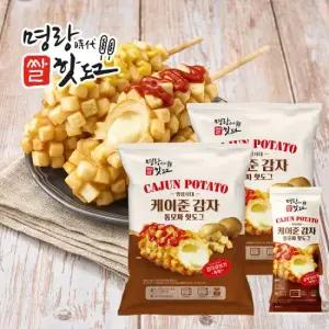 명랑핫도그 케이준감자 통모짜 핫도그 960g x 2팩 (16개입)