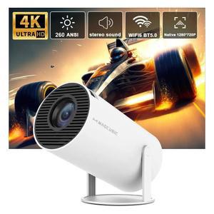 Magcu 빔 HY300 PRO 홈시네마 벽걸이 시네마 HY300PRO