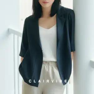 끌레르바이브 베이직하프슬리브썸머카라자켓1종