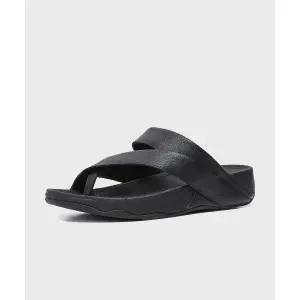 [국내매장] FITFLOP 남성 슬링 토포스트 쪼리 레더 Black