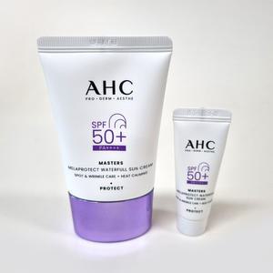 AHC 마스터즈 멜라프로텍트 워터풀 선크림 40ml+7ml / 지속내수성 / 25년 최신상