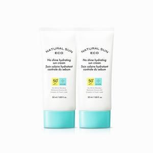 더페이스샵 내추럴 선 에코 피지잡는 수분 선 50ml (2개)