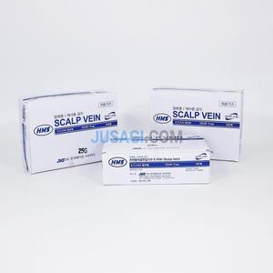 의료용 정맥 스칼프 니들 나비바늘 23/24G 100P scalpvein 멸균