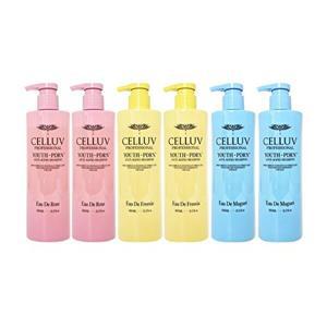 [셀럽]셀럽 프로페셔널 유스 PDRN 샴푸 450ml 6개 오드 뮤게 / 로즈 / 프리지아 향