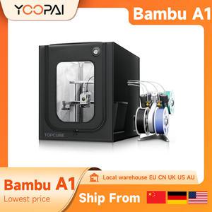 Bambu Lab A1A1 용 YOOPAI 3D 프린터 인클로저 LED 조명 소형 대형 인클로저 내화 방지 방수 방진 검정색