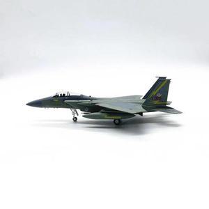 1/100 스케일 미국 공군 F15 F-15 F15A 전투기 다이캐스트 금속 합금 항공기 비행기 모델 장난감 컬렉션