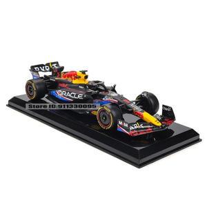 Bbugo 1:24 F1 Red Bull RB19 Gran Premio de Austin SF23 W14 매우 상세한 다이캐스트 정밀 모델 자동차