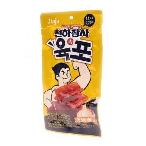 진주 천하장사 육포 (갈릭) 45g(1 3박 10개입) 26.02.03/스넥 어른 간식 초등학생 치즈 소세지 학원 미니