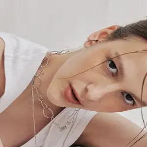 [로아주]rolling necklace_WHITE