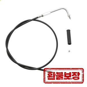 할리 오토바이 블랙 비닐 스로틀 케이블 일렉트라 글라이드 FL FXE 1976-1980 로우