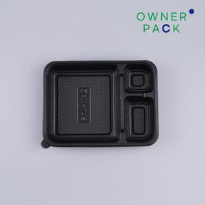 [SK] 도시락용기 3칸 (흑색/DW-005) 200개 세트